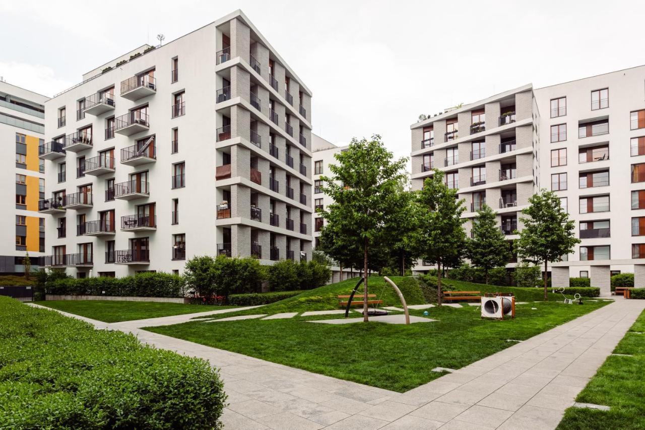 Chill Apartments Mokotow Residence Warschau Exterior foto